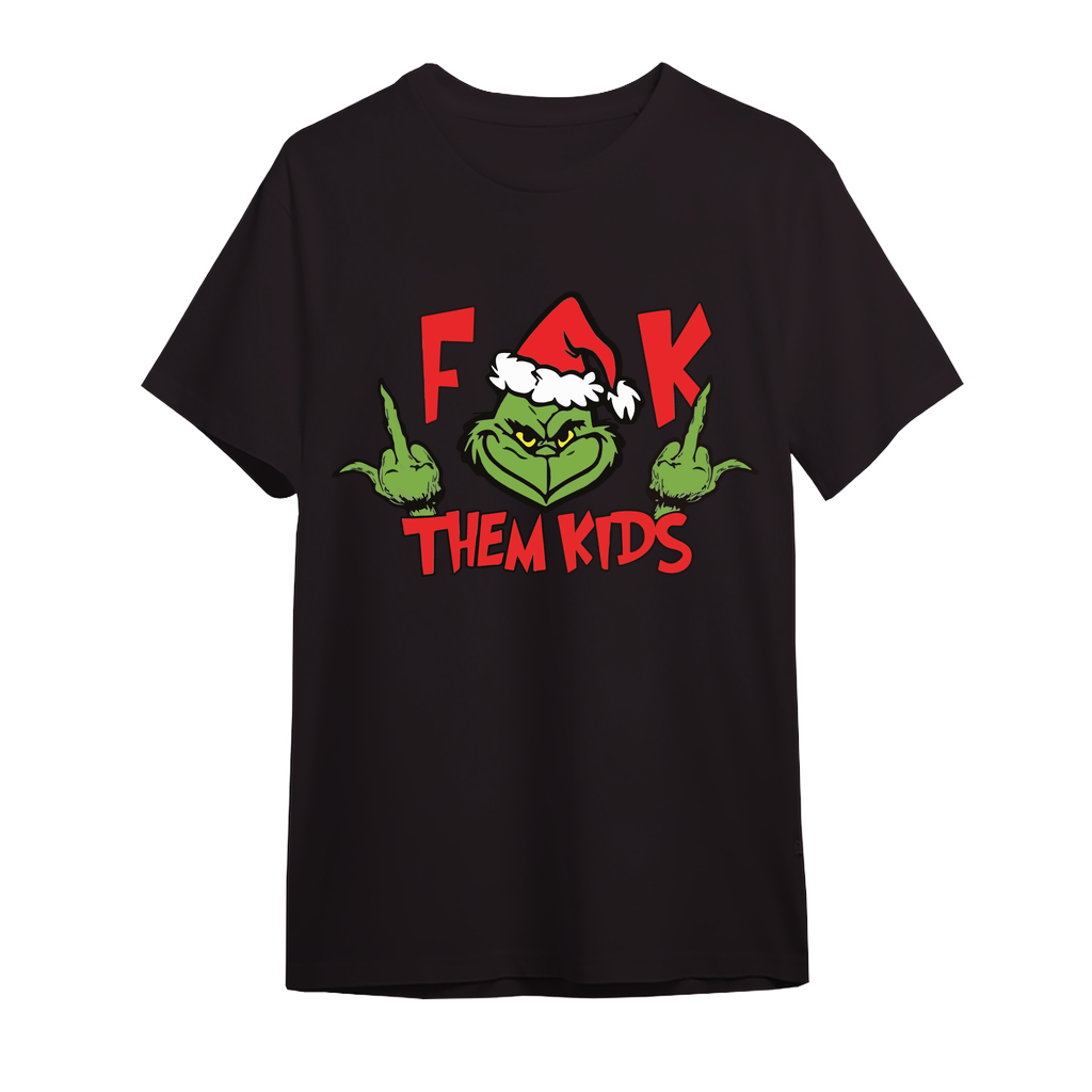 Grinch F Them Kids Oversized T-Shirt