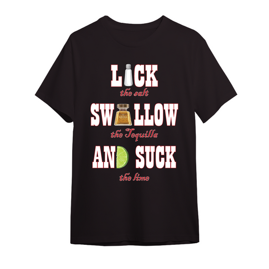 Lick Swallow & Suck Oversized T-Shirts