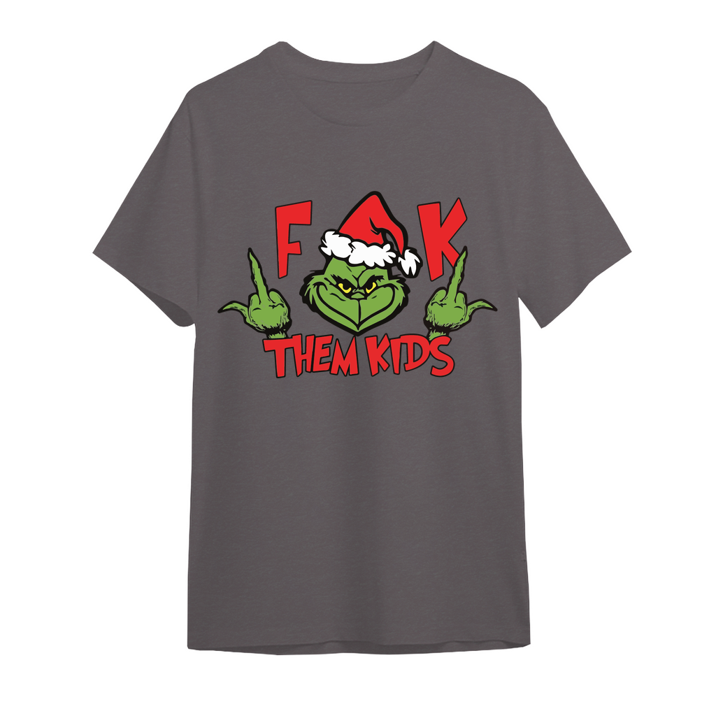 Grinch F Them Kids Oversized T-Shirt