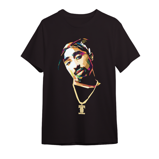 Pac Abstract Oversized T-Shirt