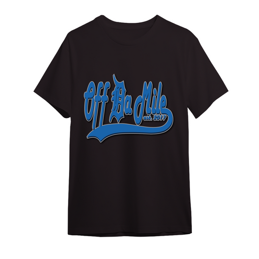 Off Da Mile (Blue Logo) Oversized T-Shirts