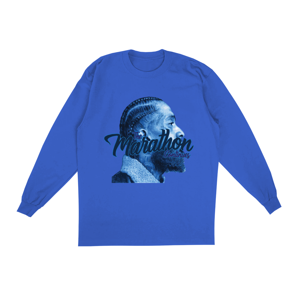 Nipsey Marathon Long Sleeve Shirt