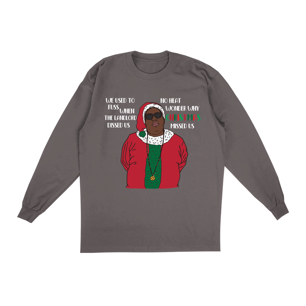 Biggie Christmas Long Sleeve Shirt