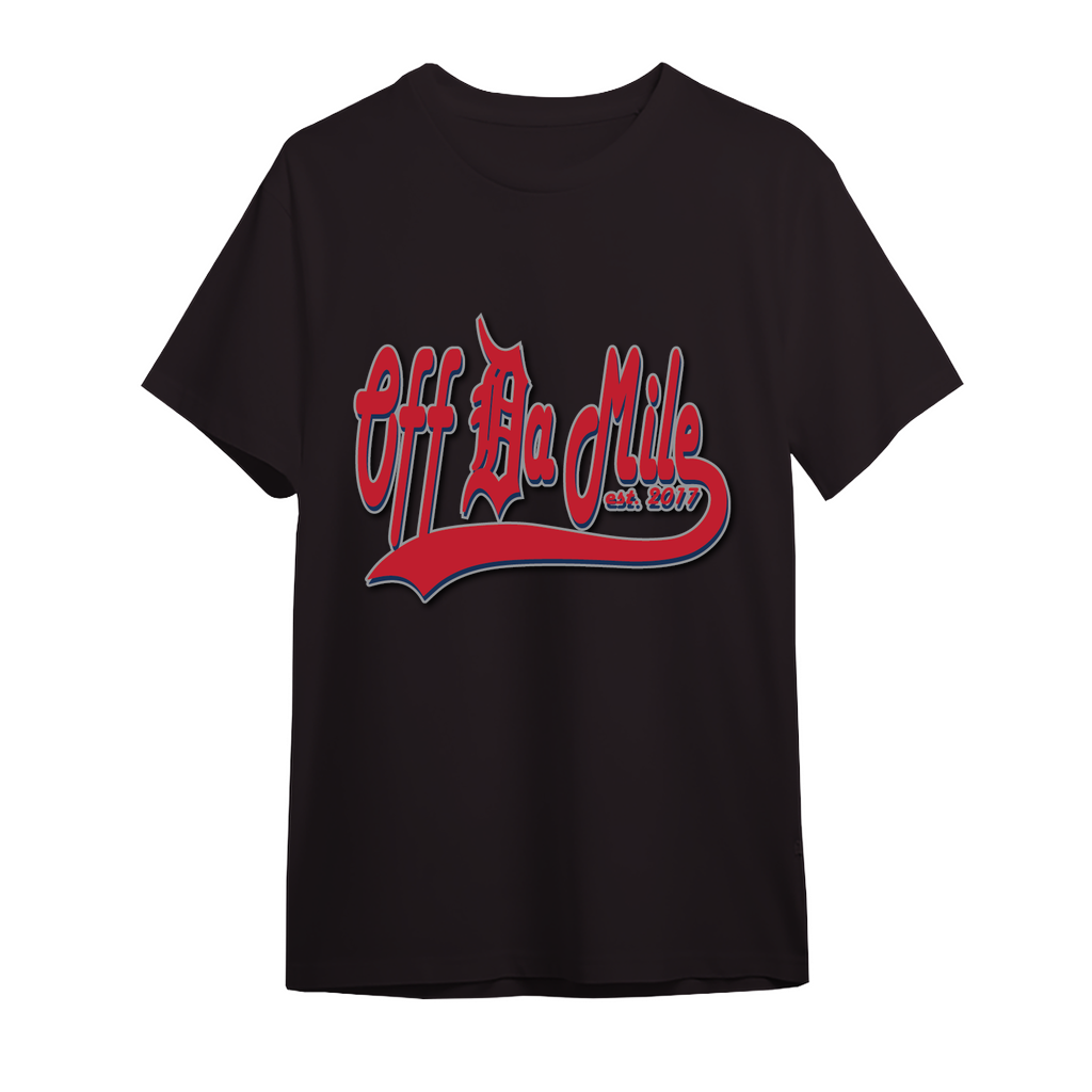 Off Da Mile (Red Logo) Oversized T-Shirt