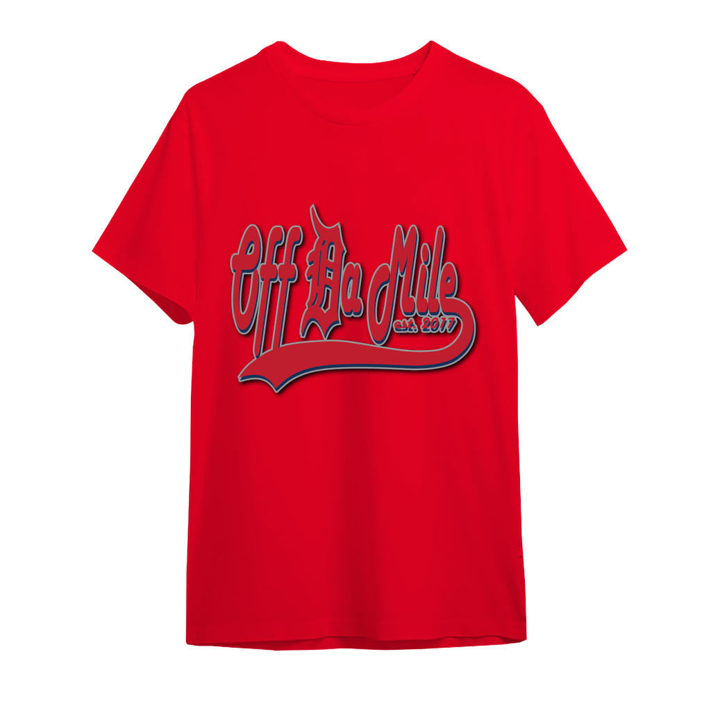 Off Da Mile (Red Logo) Oversized T-Shirt