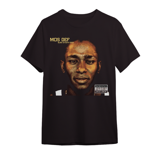 MOS DEF Black On Both Sides Oversized T-Shirts