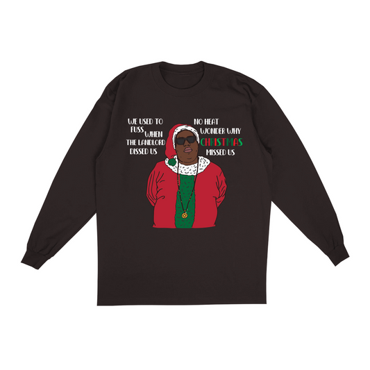 Biggie Christmas Long Sleeve Shirt