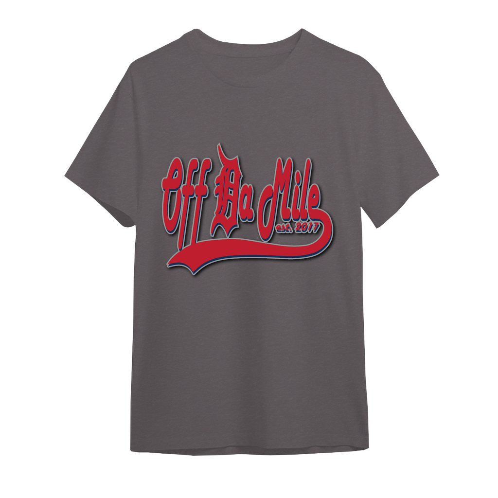 Off Da Mile (Red Logo) Oversized T-Shirt