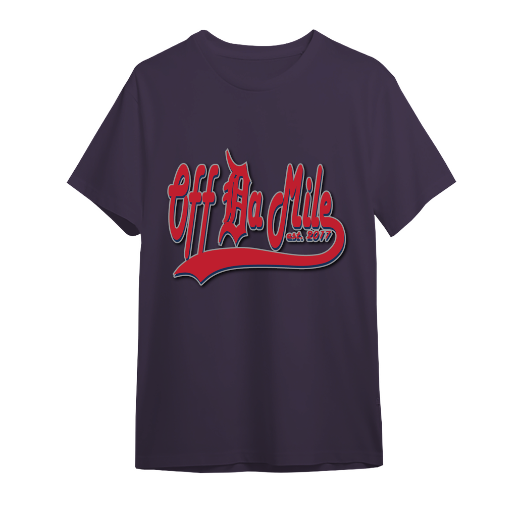 Off Da Mile (Red Logo) Oversized T-Shirt